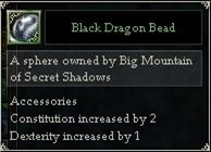 Black Dragon Bead