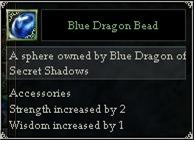 Blue Dragon Bead
